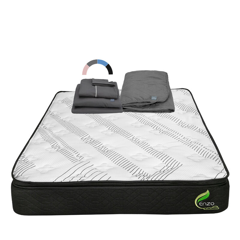 Colch&oacute;n Restonic Enzo Queen Size + Protector Lu... image number null