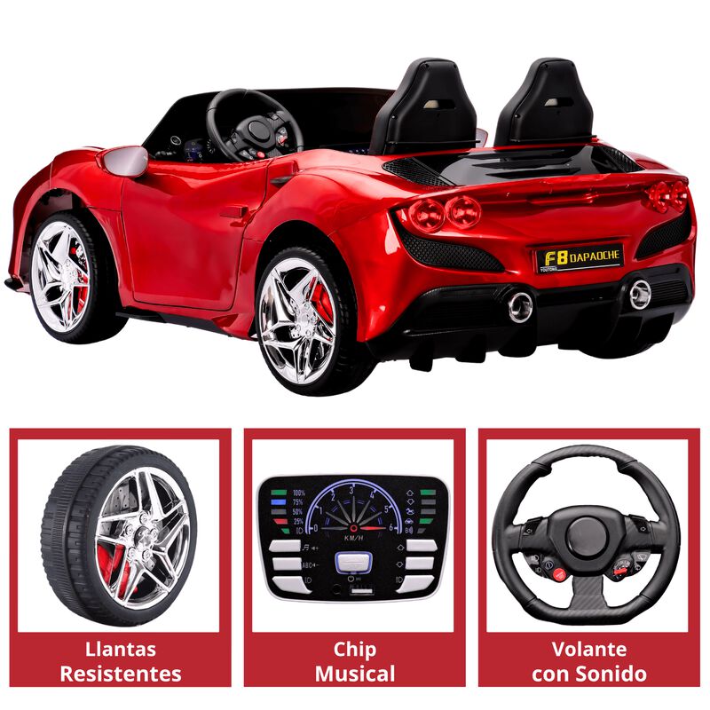 Montable Electrico para Ni&ntilde;os Deportivo Dos Asi... image number null