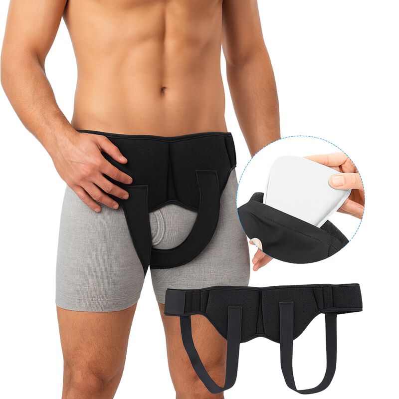 Faja Inguinal Para Hombre Con Soporte Ajustable... image number null