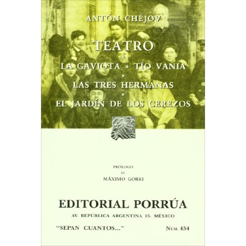 Teatro: La gaviota; T&iacute;o Vania; Las tres hermana... image number null