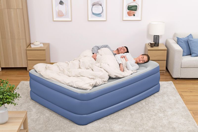 Colchon inflable 2.03m x 1.52m x 61cm matrimoni... image number null