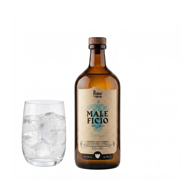Ginebra Dry Maleficio Pe&ntilde;on Del &Aacute;guila 500ml 40... image number null