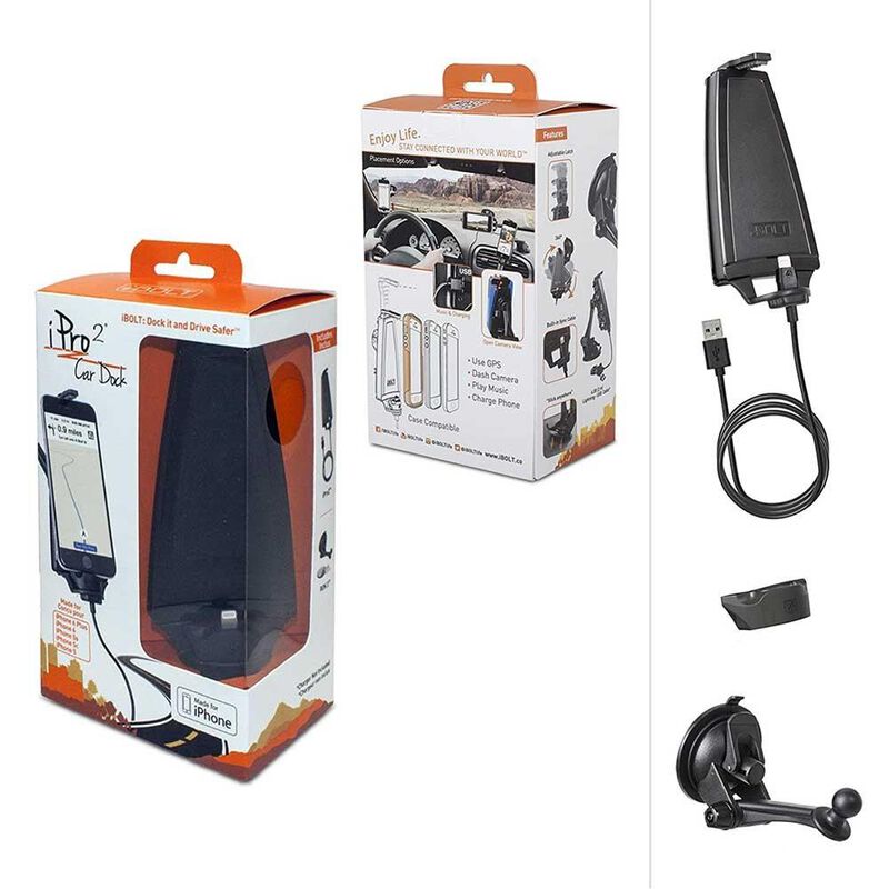 Soporte iBOLT iPro2 con cargador iPhone Lightni... image number null
