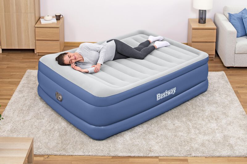 Colchon inflable 2.03m x 1.52m x 61cm matrimoni... image number null
