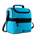 Lonchera Portátil para Adulto de Dos Pisos Aisl... Lonchera Portátil para Adulto de Dos Pisos Aislamiento Térmico Impermeable Azul Rey Bluelander