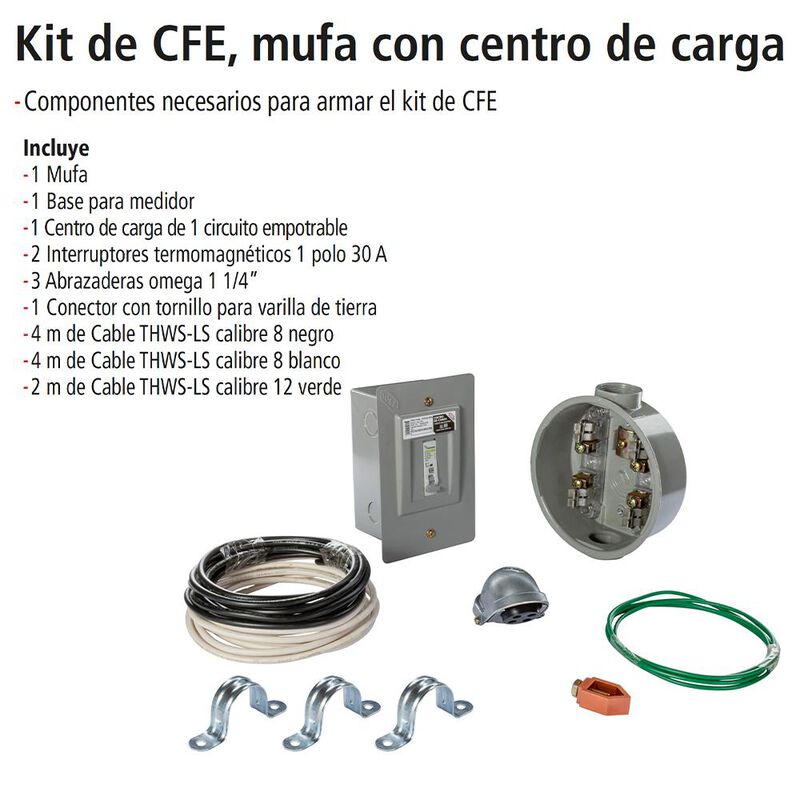 Kit de Mufa con Centro de Carga IUSA image number null