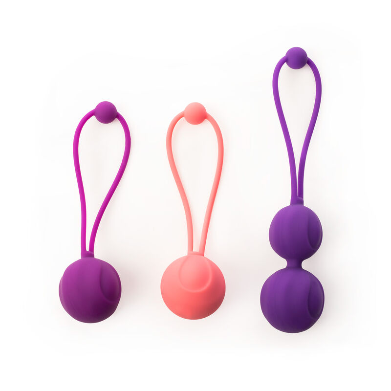 SET DE BOLAS DE KEGEL MORADO CEREZAS FIRMING image number null