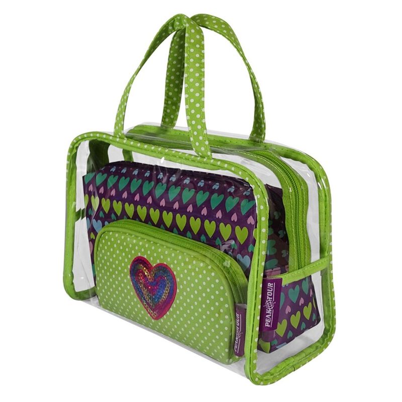 Kit de Cosmetiqueras Peaktour Vail 3 piezas Ver... image number null