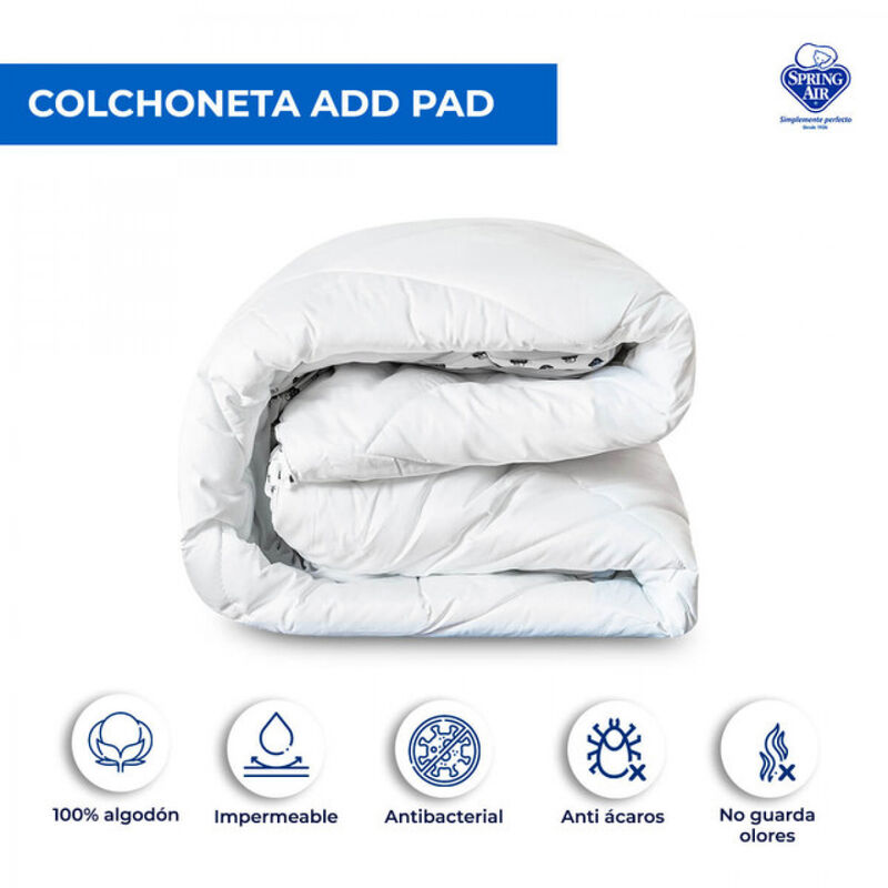 Colchoneta Protector Matrimonial Spring Air Add... image number null