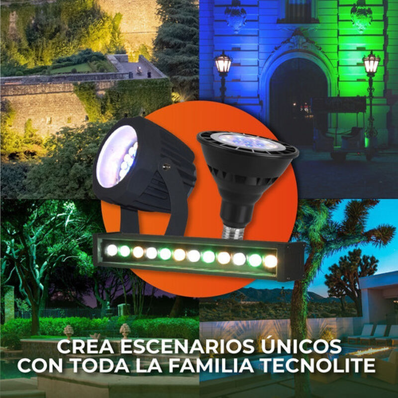 Reflector Led 28w Exterior Tecnolite Luz De Lun... image number null