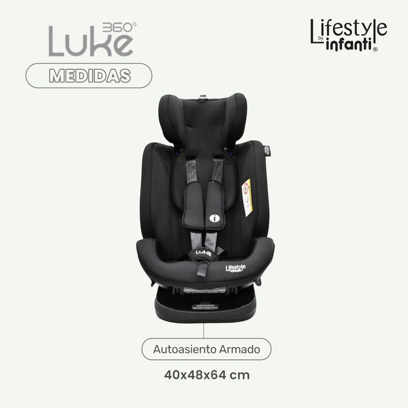 Autoasiento Para Beb&eacute; Luke 360&deg; image number null