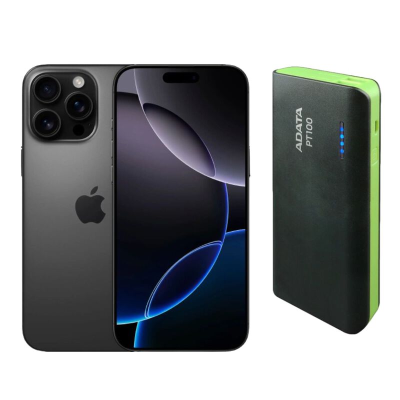 iPhone 16 Pro Max 256GB Negro CHIP Nuevo + Powe... image number null