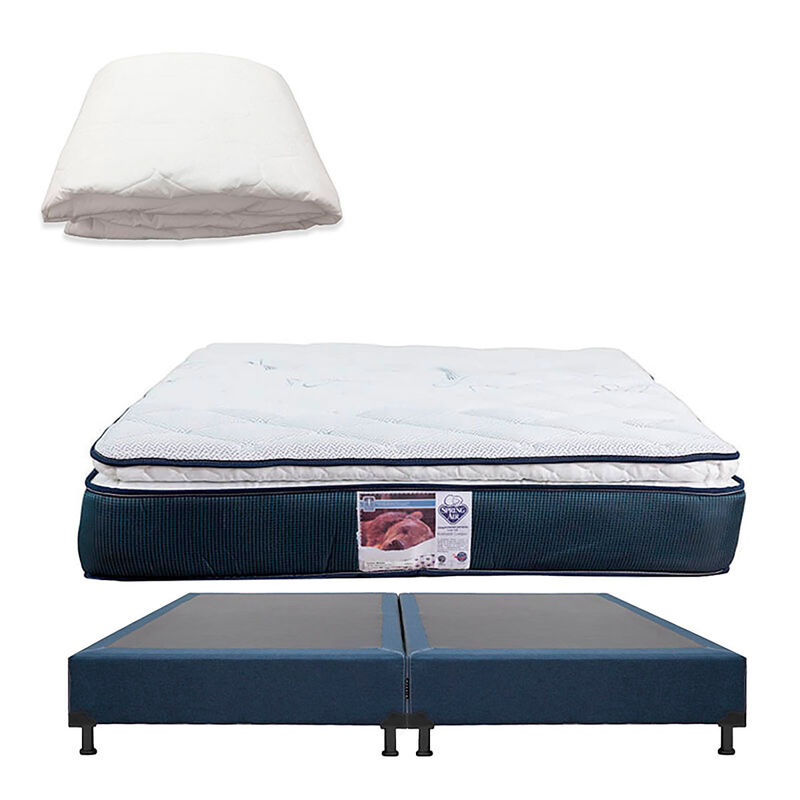 Colchón King Size Spring Air Mónaco+Protector d... image number null