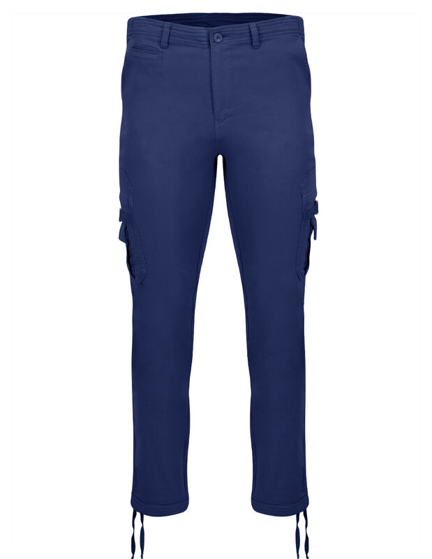 Pantal&oacute;n Caballero Tipo Cargo Azul Marino Roose... image number null