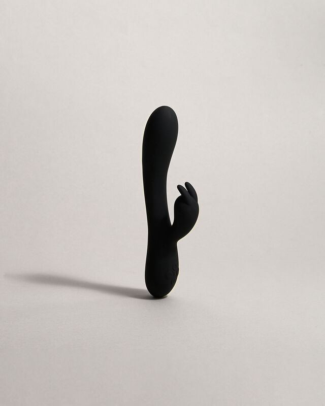 Conejo Vibrador Lola Efecto Calor Negro image number null