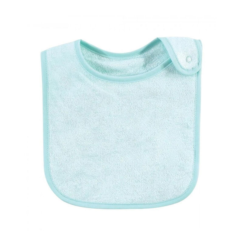 Babero De Tela Beb&eacute; Hudson Baby 10pz Lila Menta image number null