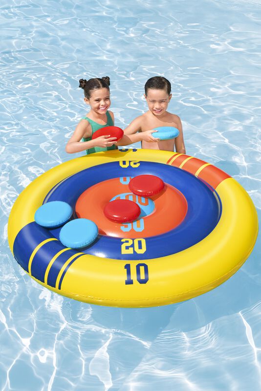 Juego Inflable de Lanzar Frizbe al Circulo para... image number null