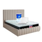 Set Recámara Fantastic,Cama Matrimonial Diana + Colchón Matrimonial Sooner + 2 Almohadas Peach Feel