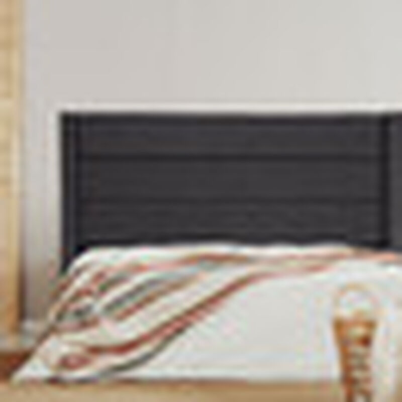 Cabecera Individual Dicasa Lugo Gris Carb&oacute;n image number null