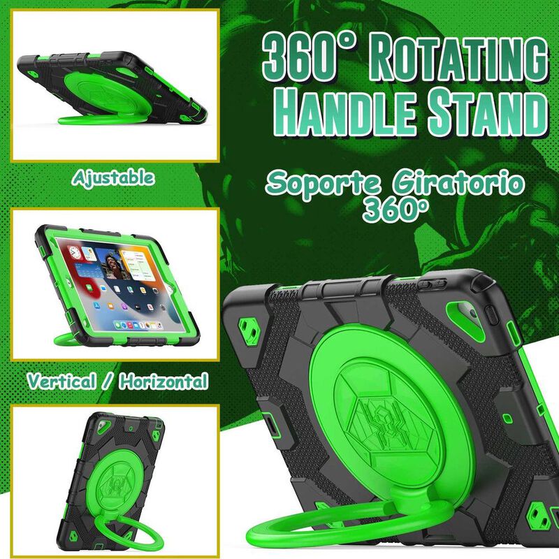 Funda TEKKU Spider uso rudo para iPad 10 de 10.... image number null