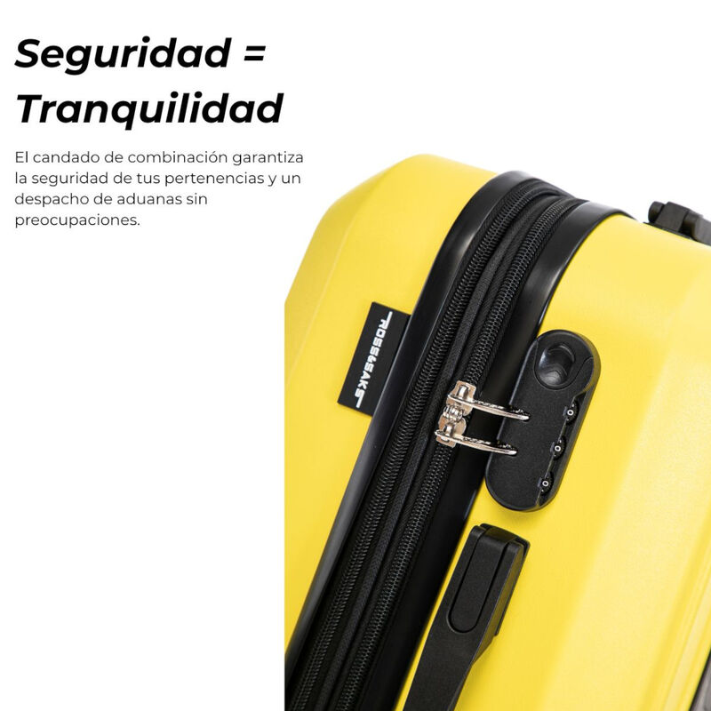 Maleta Viaje De Mano Ross&saks R&iacute;gida Ruedas 36... image number null