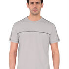 Playera Casual Hombre Premium Cuello Redondo Gris Claro Roosevelt C357