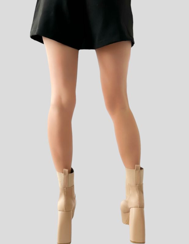 BOTIN DE PLATAFORMA PARA MUJER MALABIS BOT-1021... image number null