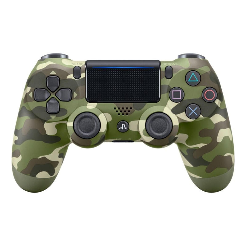 PS4 Control Dualshock 4 (Green Camo) image number null