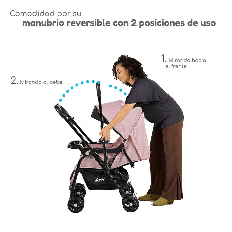 Carriola D&rsquo;Beb&eacute; Reclinable Reversible Tipo Cuni... image number null