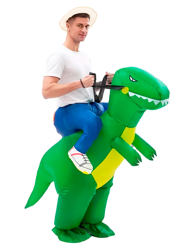 Disfraz Dinoverde Pink Brule image number null