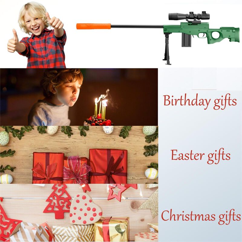 Fusil De Francotirador Toy Gun Kyliandi Soft Bu... image number null