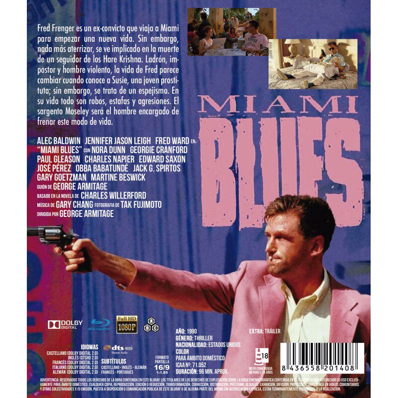 Miami Blues [blu-ray] (1990) image number null