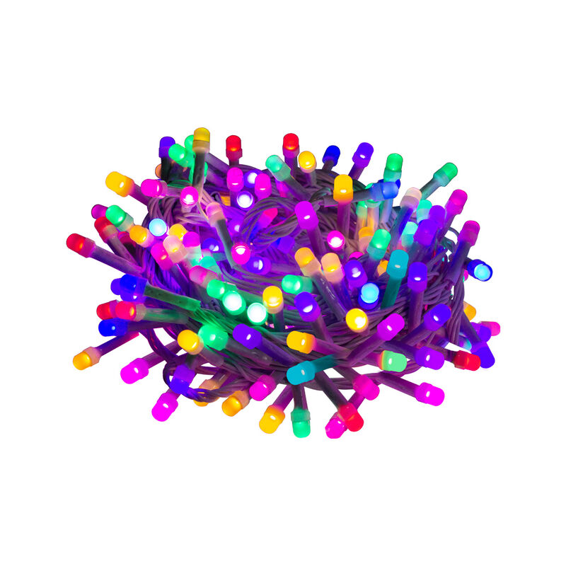 Serie Navide&ntilde;a 140 LED luz multicolor 8 funcion... image number null