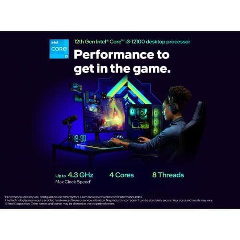 Procesador Intel Core i3-12100 de Doceava Gener... image number null