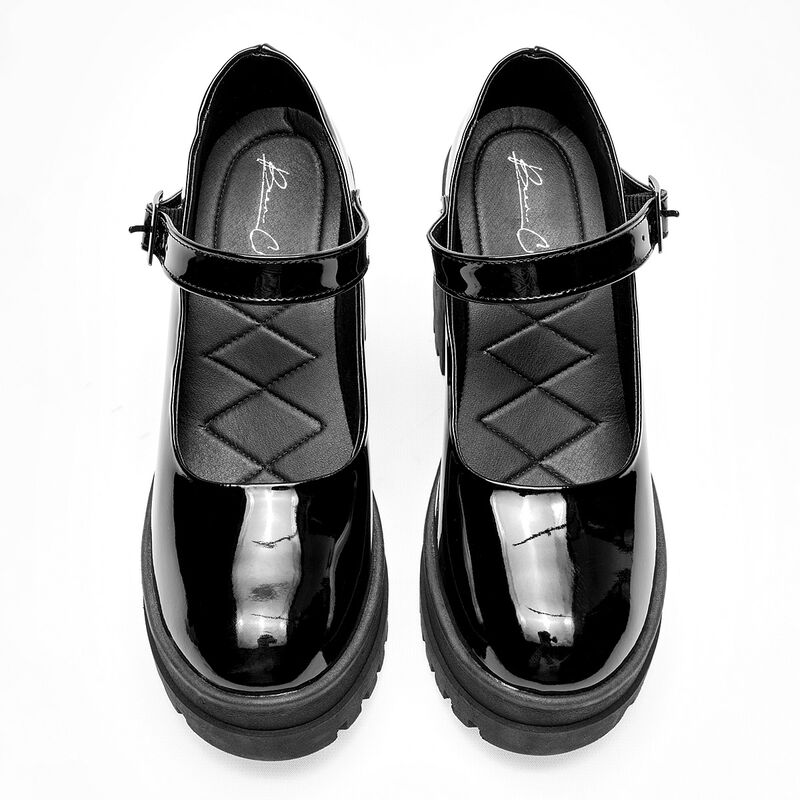 Been Class Zapatos para mujer negro charol image number null