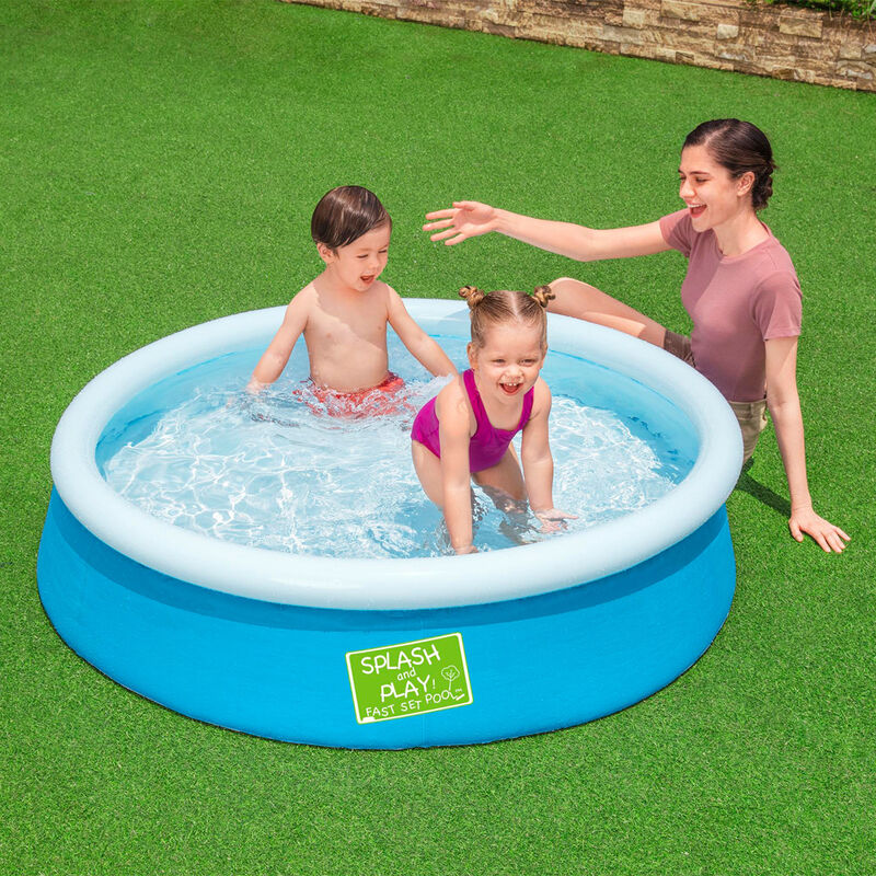 Alberca Semi Inflable con Bomba y Filtro 3.66X7... image number null