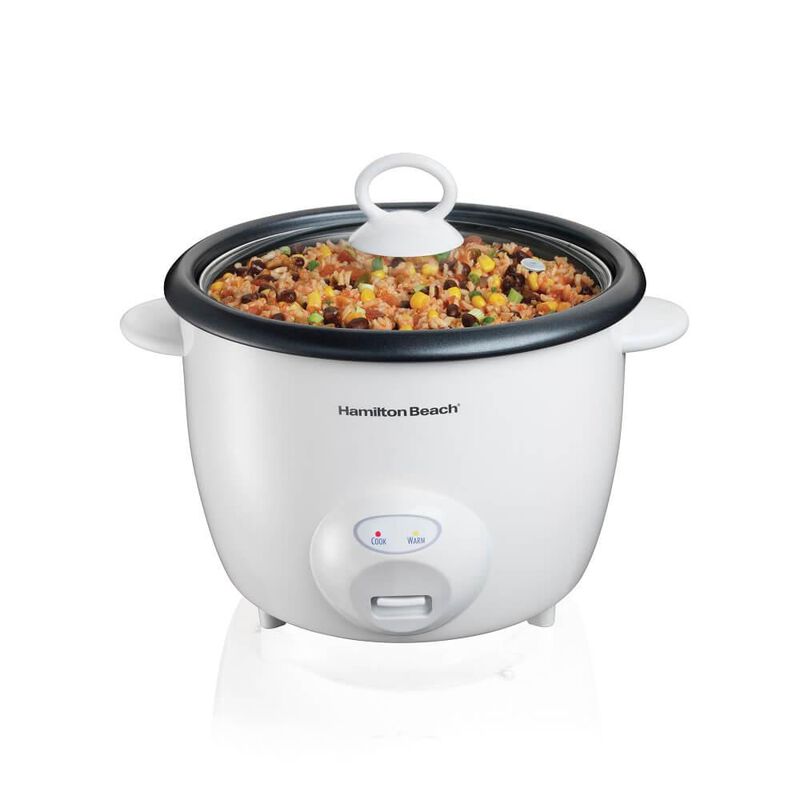 Arrocera Vaporera El&eacute;ctrica 20 Tazas Hamilton B... image number null