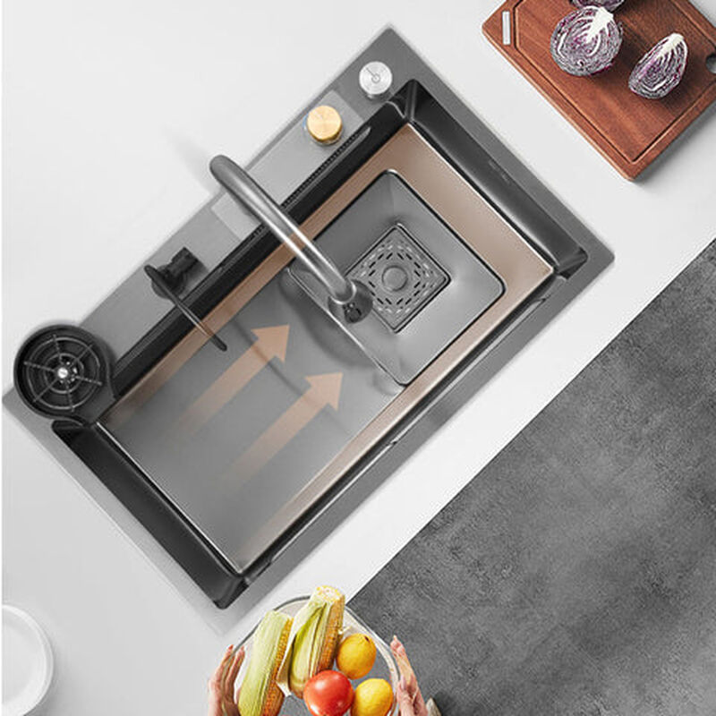 Tarja Multifuncional Brandtrendy de Acero Inoxi... image number null