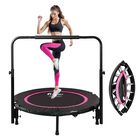 Trampolín Brincolín Plegable Fitness 40 Aeróbico Barra Rosa Centurfit