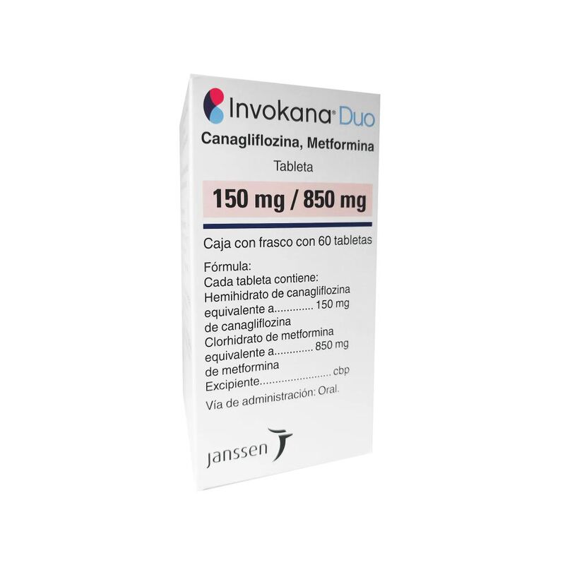 Invokana Duo 150/850 Mg 60 Tableta(s) image number null