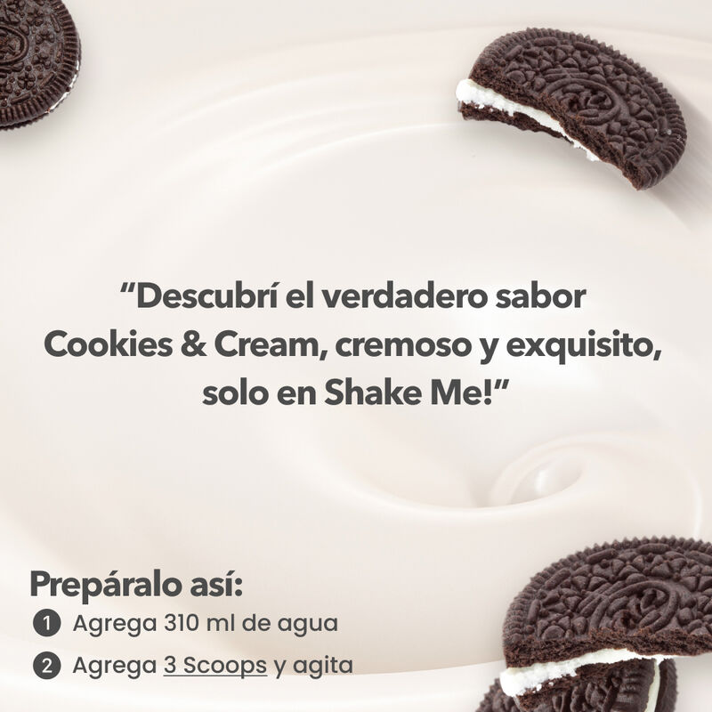 ShakeMe! Cookies and Cream 20 Porciones image number null
