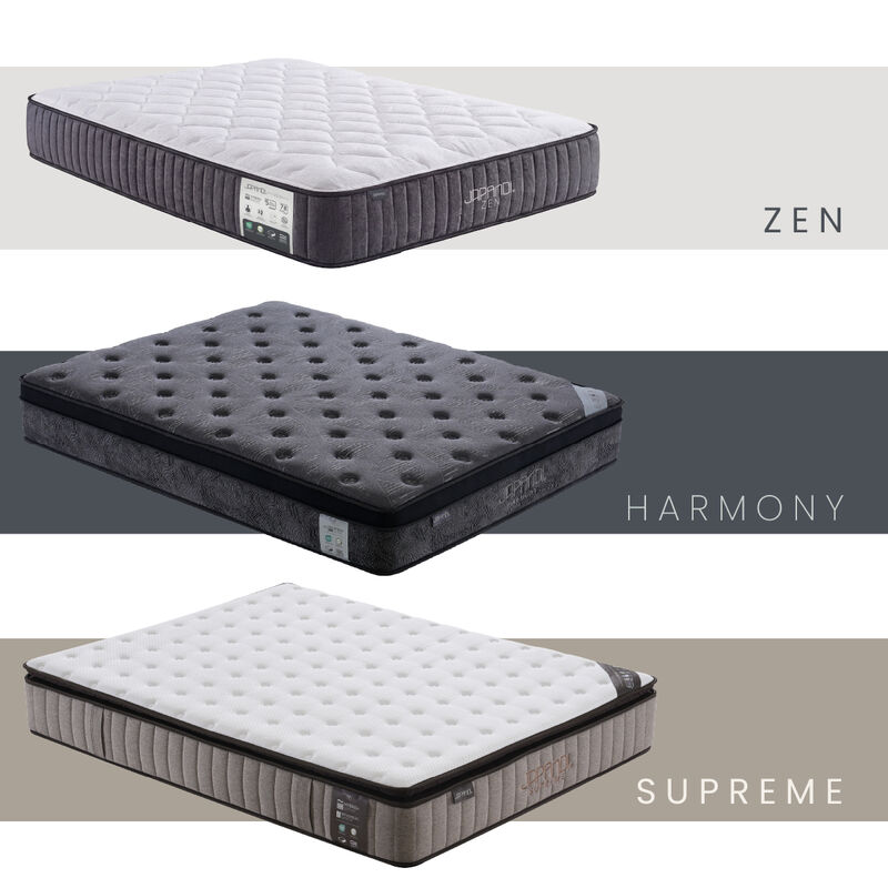 Colch&oacute;n Matrimonial Japandi Supreme Memory Foam... image number null