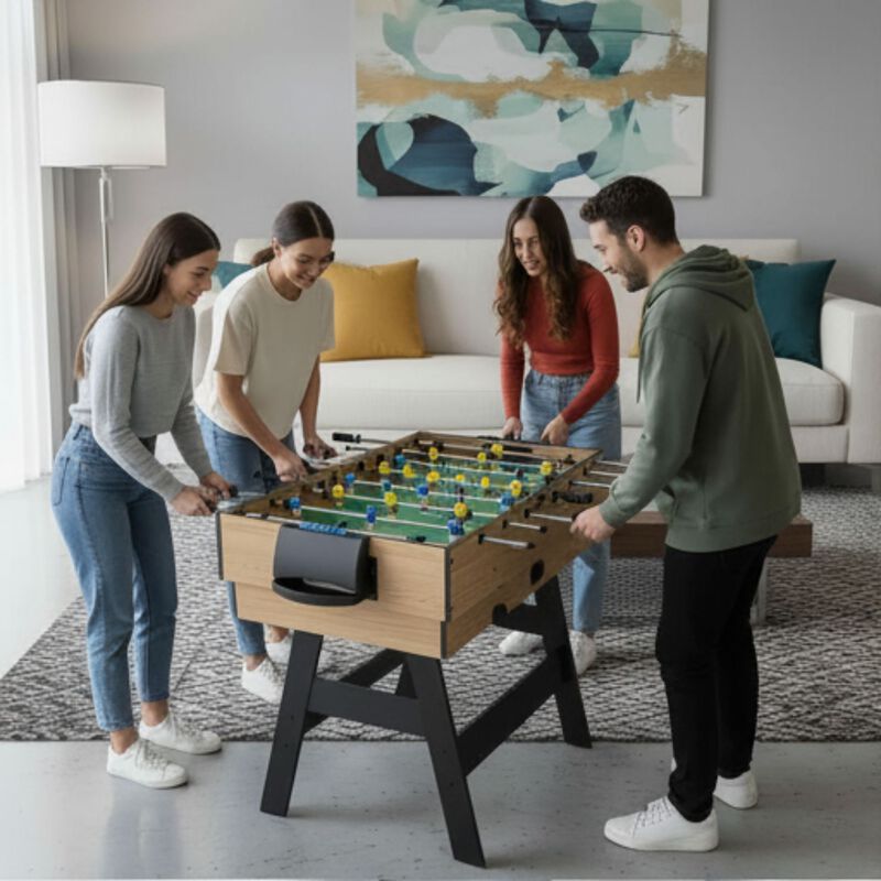 Mesa Multijuegos 5 En 1 Para Ni&ntilde;os &ndash; Billar, Fu... image number null