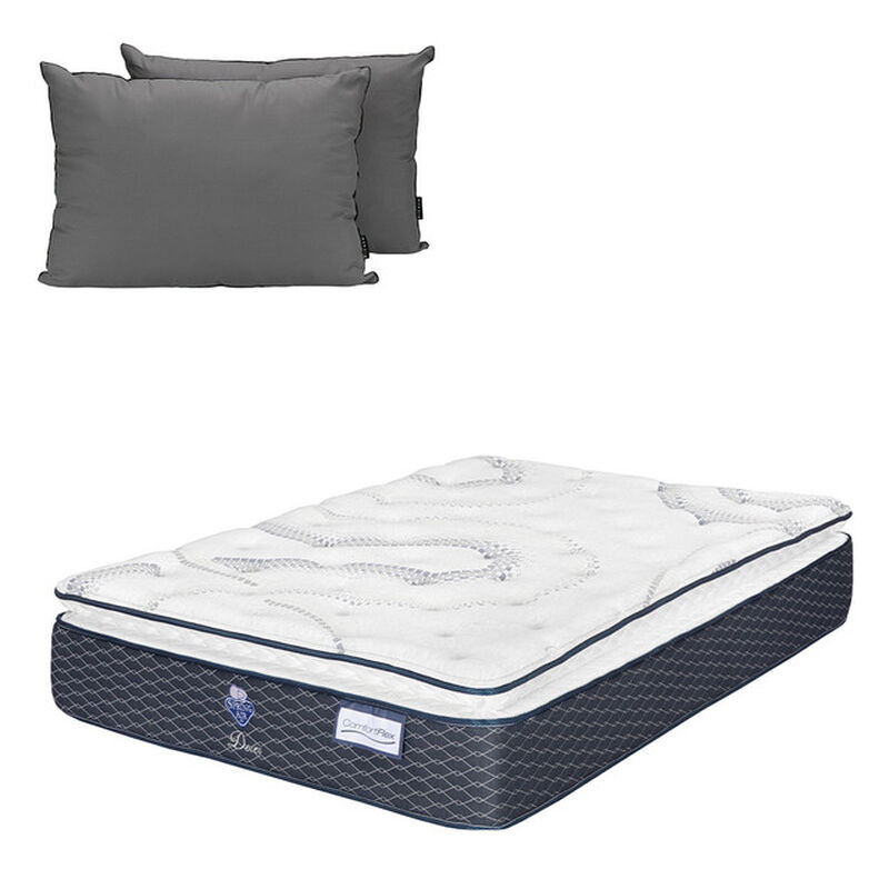Colch&oacute;n Matrimonial Dover + Almohada 2Pack image number null