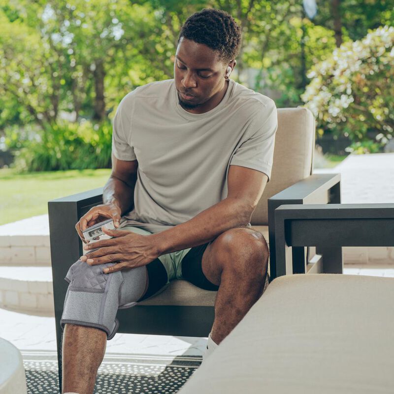 Masajeador de Compresi&oacute;n de Rodilla Homedics Mo... image number null