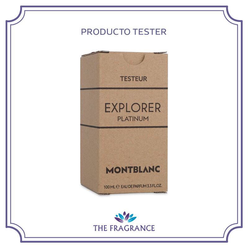 Tester Montblanc Explorer Platinum 100Ml Edp Sp... image number null
