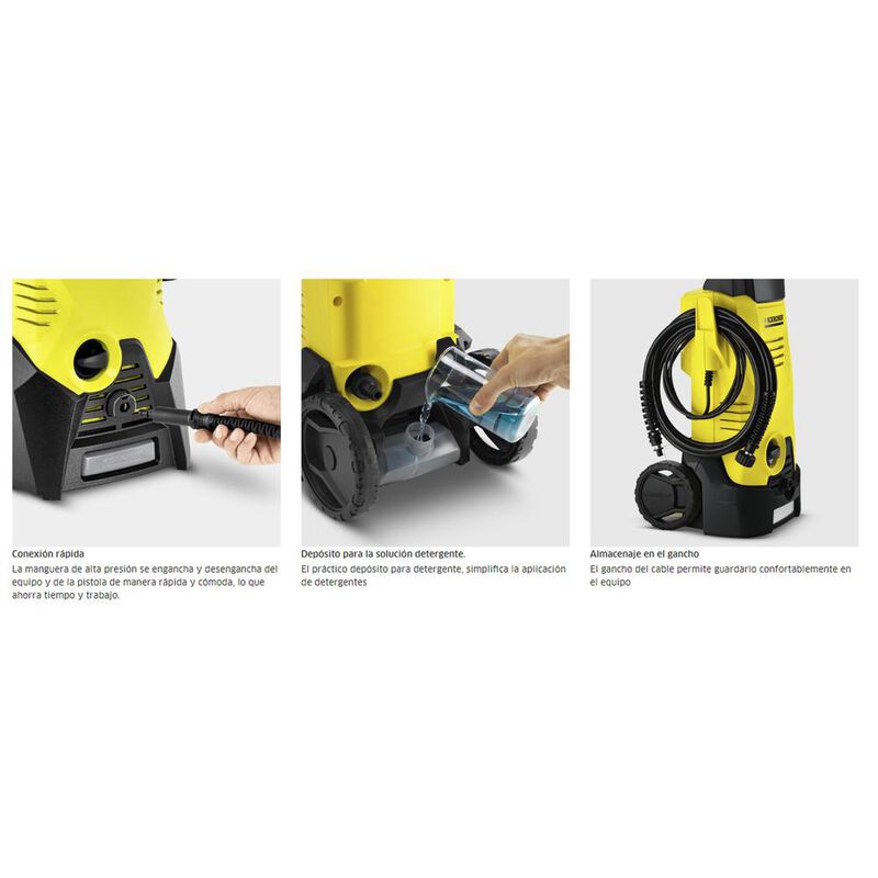 COMBO HIDROLAVADORA + LIMPIADOR DE CRISTALES KA... image number null