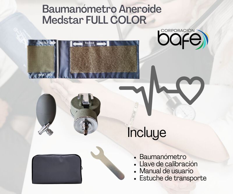 Bauman&oacute;metro Aneroide Full Color, Medidor De Pr... image number null