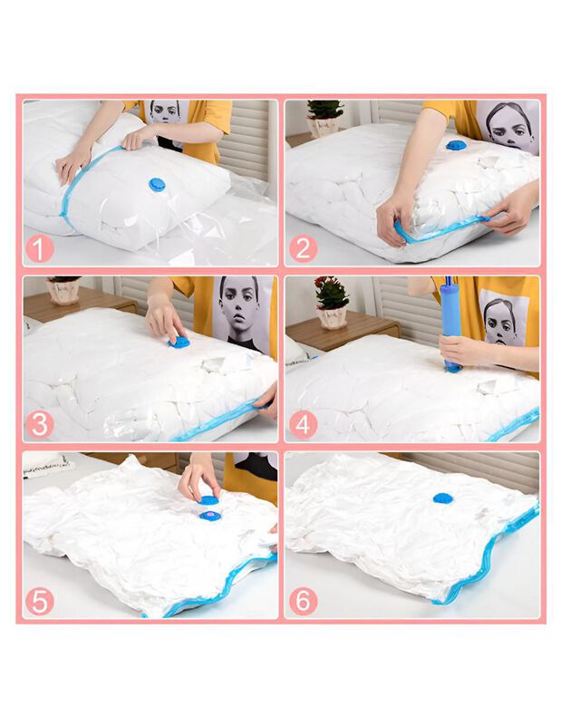 Set Bolsa Plegable Pink Brule De Pl&aacute;stico image number null