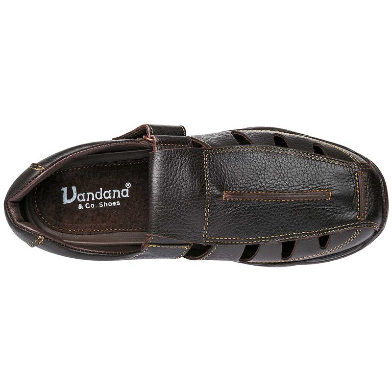 Vandana Sandalia para hombre caf&eacute; image number null
